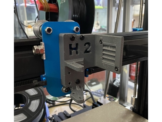 seitenwickler x1 montieren biqu h2 extruder by gaviol artillerie swx1 schritt 3d print model - Mito3D