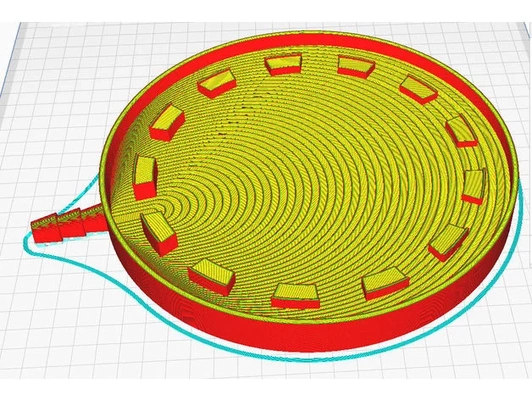 self draining saucer airpot 3 litro by guru dell 39 anatra coco crescere coltura idroponica piattino 3d print model - Mito3D