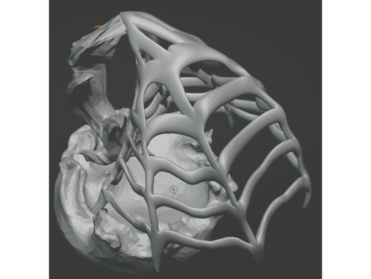 spirituell waffe netz netzwerk spinnennetz by nostifaru 3d print model - Mito3D