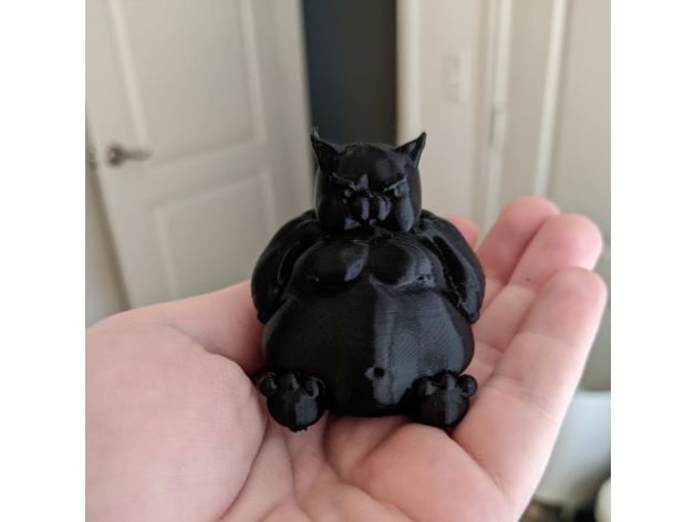 fat chat by lilgraciedraws joufflu 3D print model - Mito3D