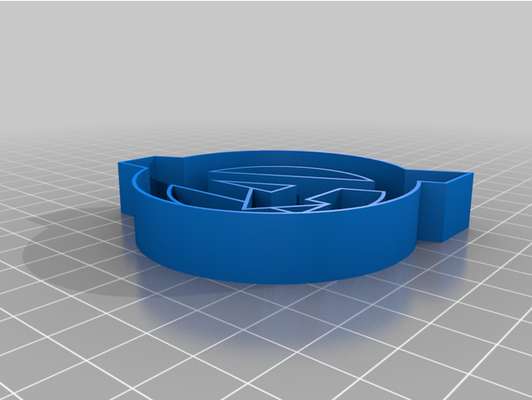 cookie cutter avengers logo by milygro 3d print model - Mito3D