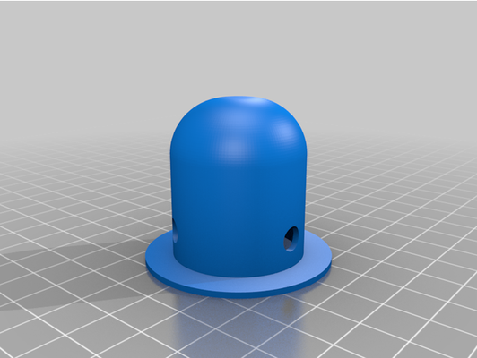 mini cloche siphon by turboprint3d air ascenseur diy hydroponique 3d print model - Mito3D