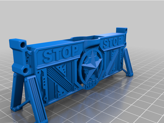 in deep blockade by kaiyoot 3d print model - Mito3D