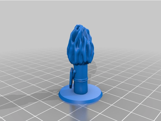 morel titriyor paladin by joeandemma şirin mantar kalkan kılıç 3d print model - Mito3D