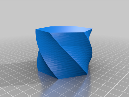 verhexen vase by stunt cruiser hexagon hexvase 3d print model - Mito3D