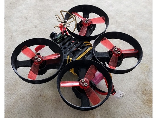 bürstenlos mini quad by hicwic quadcopter 3d print model - Mito3D