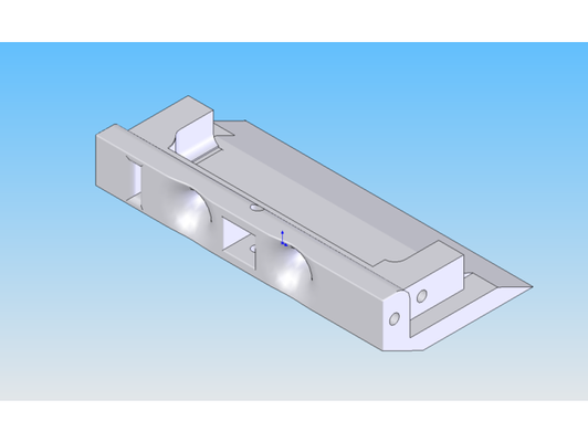 umg10 rear bumper hitch by hobbss27 axial rc unimog scx10 scx10ii 2 3d print model - Mito3D