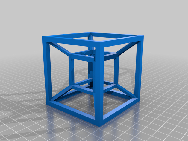 tesseract lesson by gfjohn77 ngss ccss designproject geometry tinkercad 3D print model - Mito3D