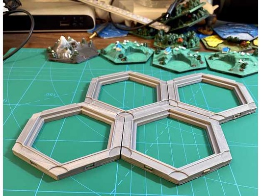 alternato base esterno magneti 3d catan by sdbruder 3d print model - Mito3D