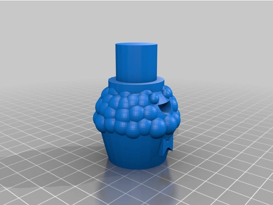 fantaisie muffin by cemuffin 3d print model - Mito3D