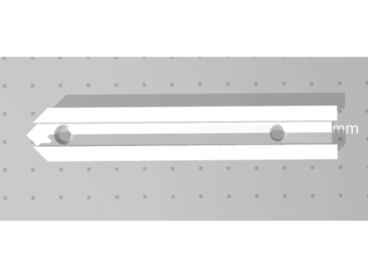 köşe t track by letsirk30 3d print model - Mito3D