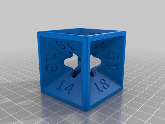 3d barra oblicua tesseract cubo 02 1a by abrazo 3d print model - Mito3D