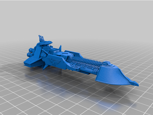 savaş gemisi yok edici sınıf by kar atmacası filosu gotik bfg warhammer 40k 3d print model - Mito3D