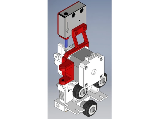 cr 10 max filament capteur traîne chaîne monter micro suisse dd extrudeuse by andrast93 cr10 3d print model - Mito3D