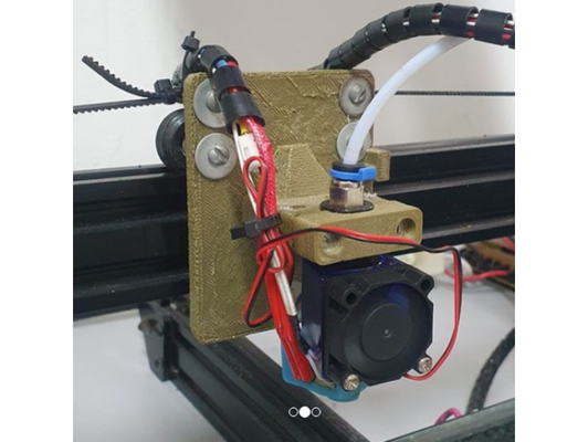 hotend montieren e3d createbot i3 by albarreto v6 prusa unterstützung 3d print model - Mito3D