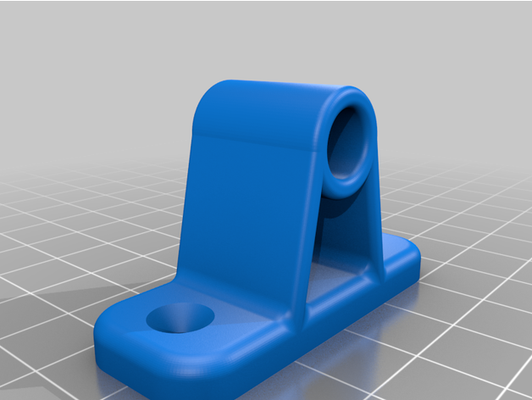 soporte paré para barra 8mm by bobbyr1m titulaire soutien 3d print model - Mito3D