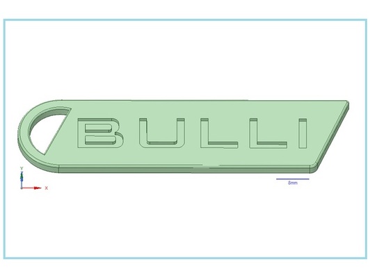 vw bulli t5 t6 autobus portachiavi schl sselanh nger by x3dx schluesselanhaenger volkswagen 3d print model - Mito3D