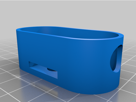 dürtüler 360 go2 vr180 binmek durum kılıf 3 4 x 1 8 düz bar by aaron mclean 3d print model - Mito3D