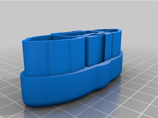 rhino-rack vortex roof rack bar end-cap to fit existing channel covers by qweryhere 3d print model - Mito3D