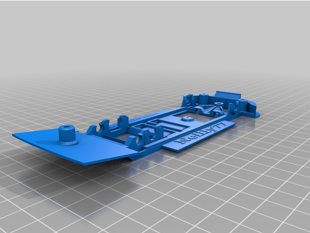 scx chevy impala ss sw chassis by neilly77 3D print model - Mito3D