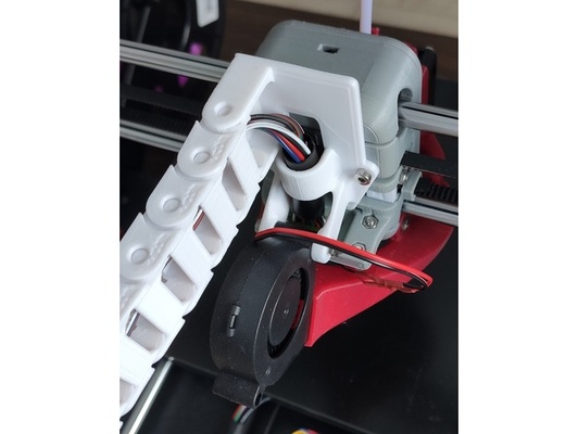 traîne chaîne titulaire soutien i3m carriage mk4 by berni83 ai3m anycubic i3 méga 3d print model - Mito3D