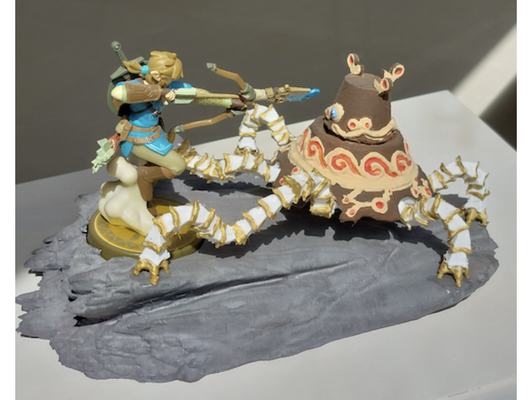 zelda lien amiibo gardien titulaire soutien by zébéplay 3d print model - Mito3D