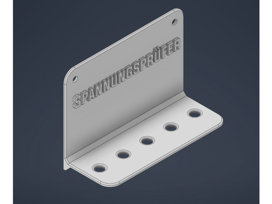 prueba voltaje fer halterung tornillo conductor cheque by fdmbro soporte preferir destornillador schraubendreherhalter tensión probador herramienta 3d print model - Mito3D