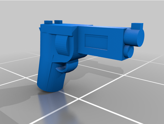 lego revolver yeniden karıştırılmış by sponsorlubynike topçu varil tuğla silahları kaptan tabanca silah uyumlu makine eski batı star savaşlar vahşi 3d print model - Mito3D