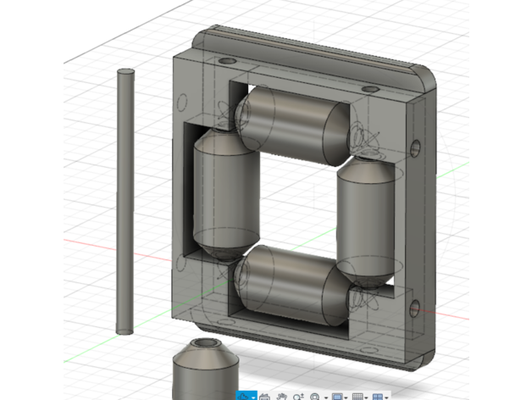 tubo flessibile cavo parete guida by olivian22 giardino 3d print model - Mito3D