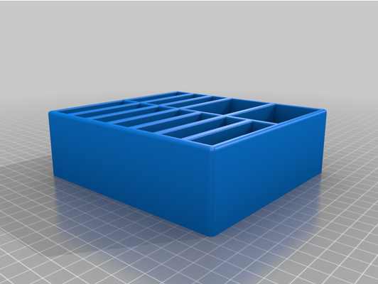 deck box by k0riz0n cards card holder playing 3d print model - Mito3D