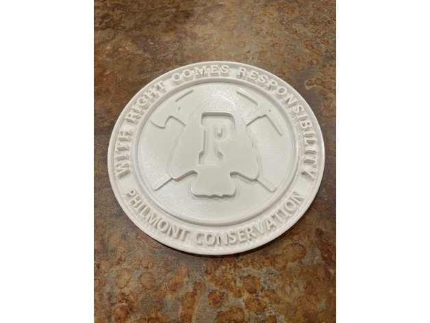 philmont conservation logo by arnmac scout ranch 3D print model - Mito3D