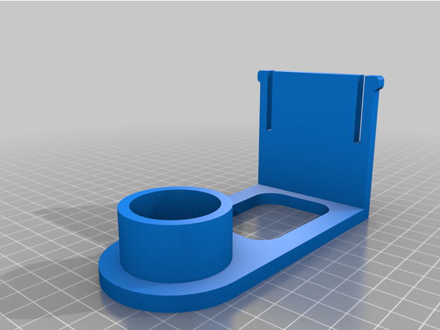 carta asciugamano titolare supporto v2 più forte appuntato by brandonmiller355 3D print model - Mito3D