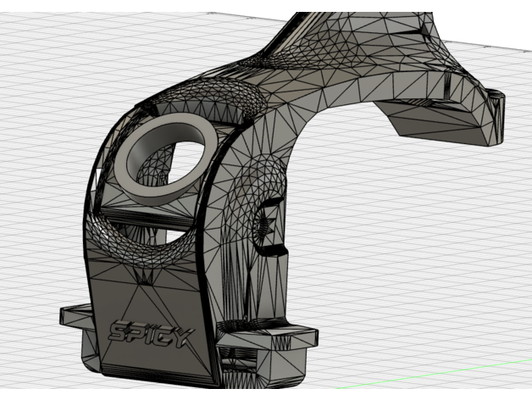 garra pájaro of presa caddx hormiga cámara by picantefpv 3d print model - Mito3D