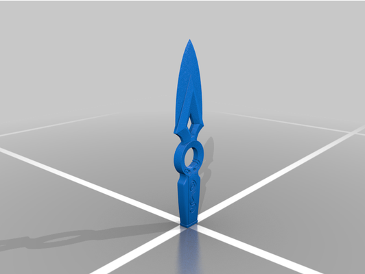 tapfer jett's messer by martimro spiel jett 3d print model - Mito3D