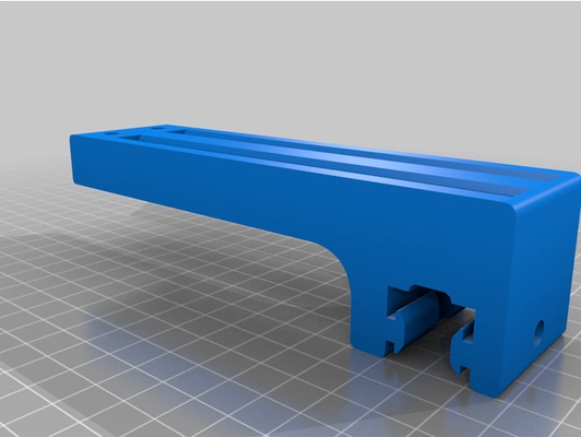 2020 v-slot extrusion utility strut spool holder by jeburroughs t nut creality ender 3 filament voxelab aquila 3d print model - Mito3D