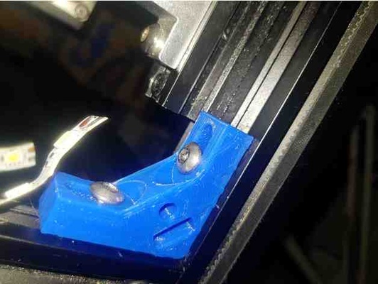 strong corner bracket ender 5 by protomakersprint 3d print model - Mito3D