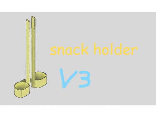 snack holder v3 by igor4ik chips comfort 3d print model - Mito3D