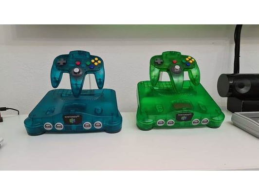 nintendo 64 console + controller schermo in piedi by jo bil n64 3d print model - Mito3D