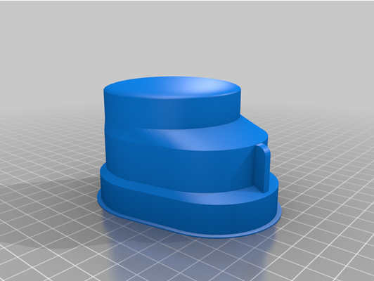 intelligent 453 phare caoutchouc casquette by pluie absurde 3d print model - Mito3D