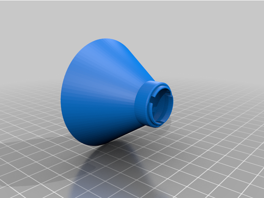 salt pepper filling funnel by maxpointy 3d print model - Mito3D