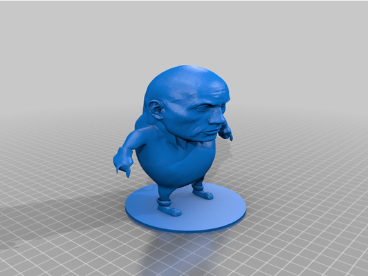 einheit felsen johnson by abonnieren dwayne meme meme 3d print model - Mito3D