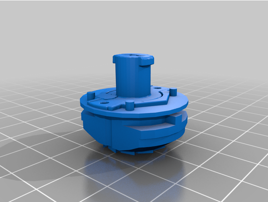 kronos riptide beyblade by speakm53 3d print model - Mito3D