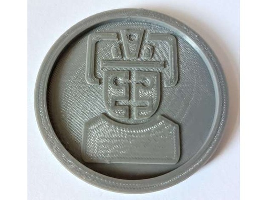 disant cyberman coaster by kunaï xénon boisson verre titulaire soutien docteur oms dr 3d print model - Mito3D