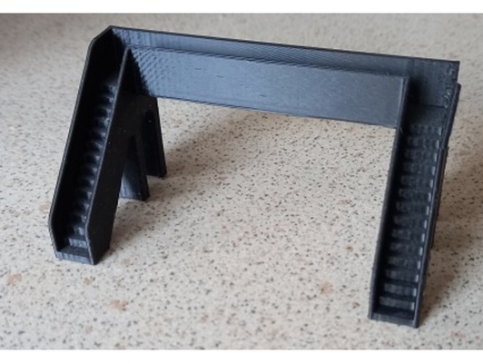 spur plattform brücke by balloony2 3d print model - Mito3D