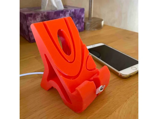 teléfono soporte by momentoguau ángel telefono excelente iphone montar samsung estante mesa actualizado 3D print model - Mito3D