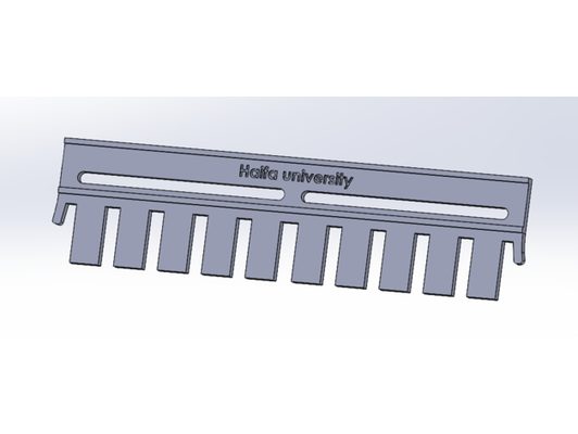 mini protéce peigne 10 1 5 mm by baraksh biologie laboratoire équipement 3d print model - Mito3D