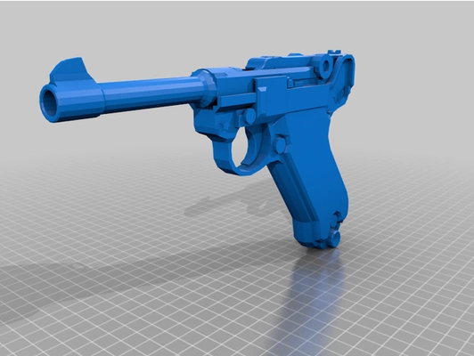 po8 luger by kugo1902 3d print model - Mito3D