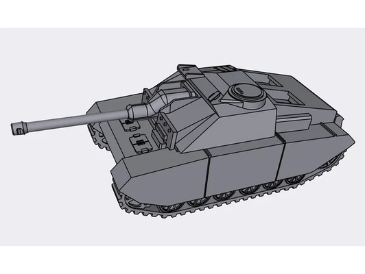 ersatz sıkı by mo2405 15mm 28mm cıvata aksiyon alevler of savaş minyatür masaüstü oyun tank tanklar oyunları ww2 3d print model - Mito3D