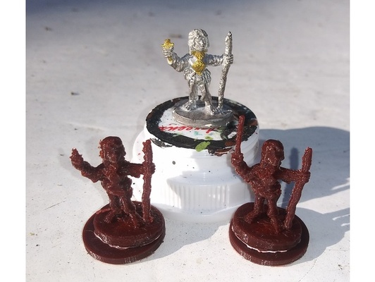 replica of granatiere fantasia signori 6007i by engineer27 classico dnd miniatura dungeon draghi halfling 28mm personale spada ttrpg 3d print model - Mito3D