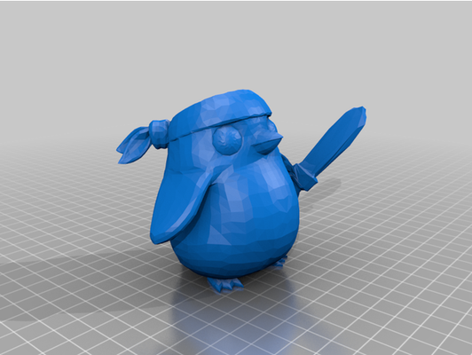 penguen w kısa bacaklar by spearlnath lig of efsaneler 3d print model - Mito3D